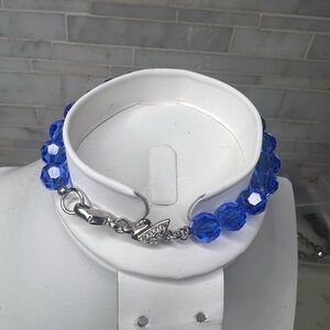 Swarovski Elegant Blue Beaded Bracelet